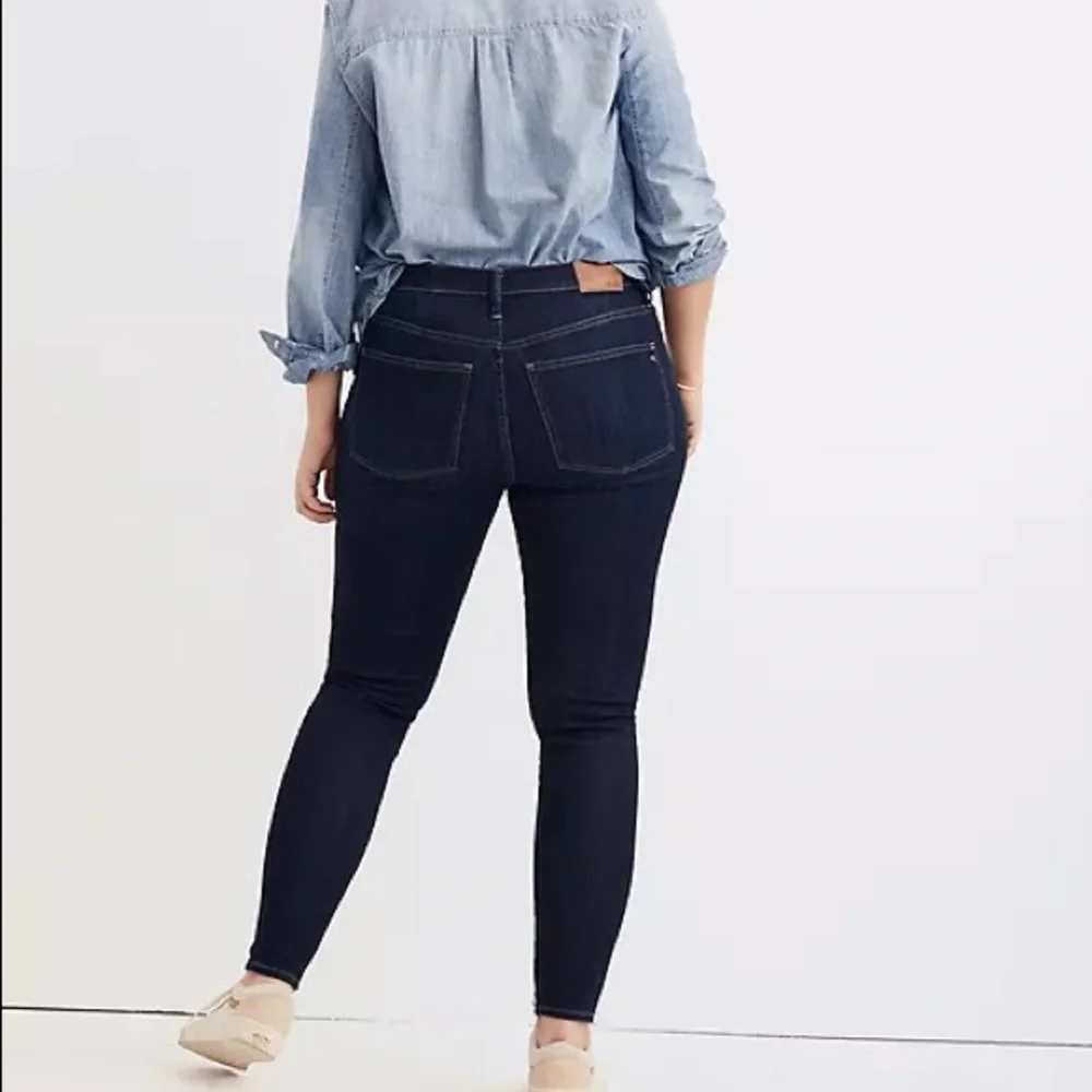 ❌SOLD❌ 9” High Rise Skinny Madewell Jeans Sz 28 - Picture 4 of 9